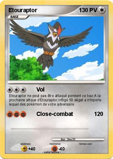 Pokemon Etouraptor