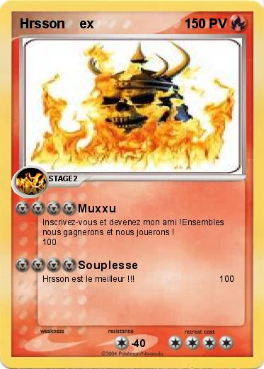 Pokemon Hrsson    ex