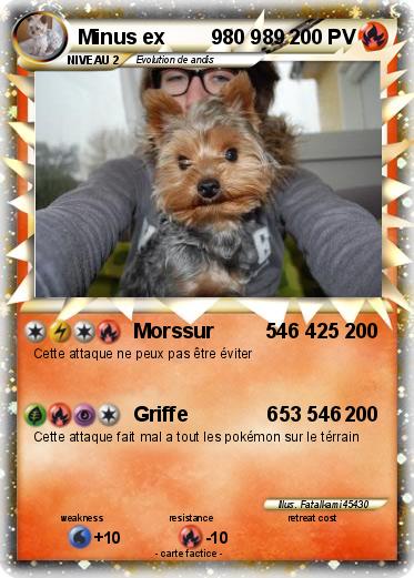 Pokemon Minus ex        980 989