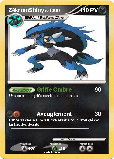 Pokemon ZékromShiny