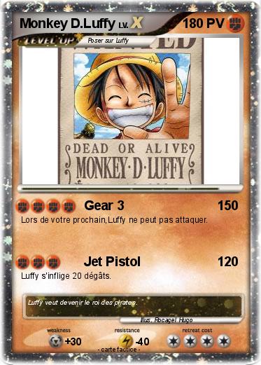 Pokemon Monkey D.Luffy
