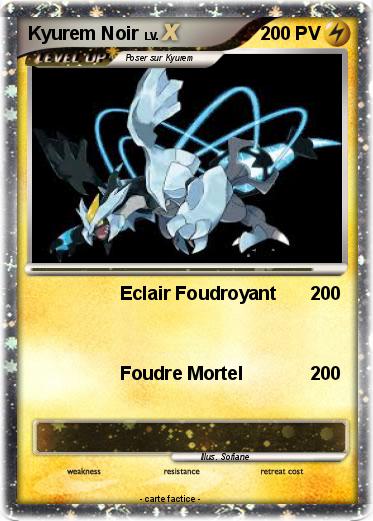 Pokemon Kyurem Noir