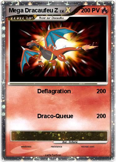Pokemon Mega Dracaufeu Z