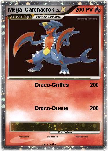 Pokemon Mega  Carchacrok