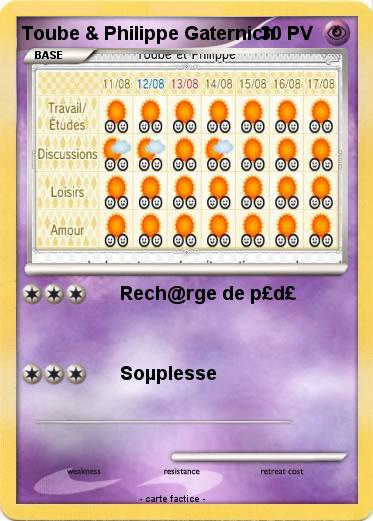 Pokemon Toube & Philippe Gaternich