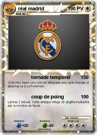 Pokemon réal madrid