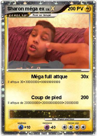 Pokemon Sharon méga ex