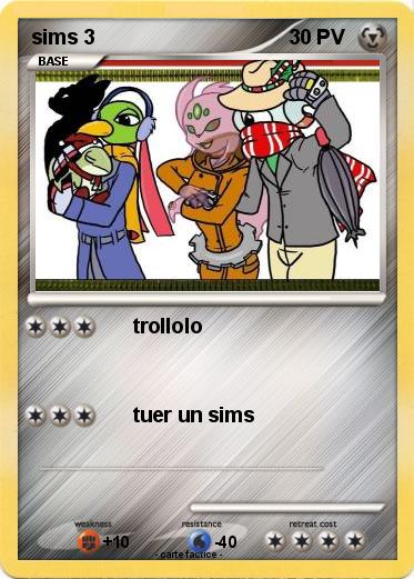 Pokemon sims 3