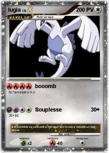 Pokemon lugia
