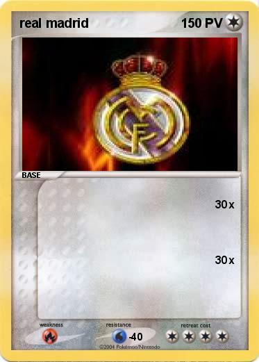 Pokemon real madrid