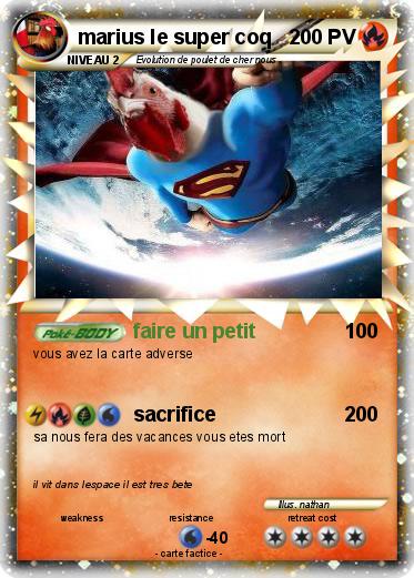 Pokemon marius le super coq