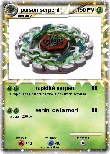 Pokemon poison serpent