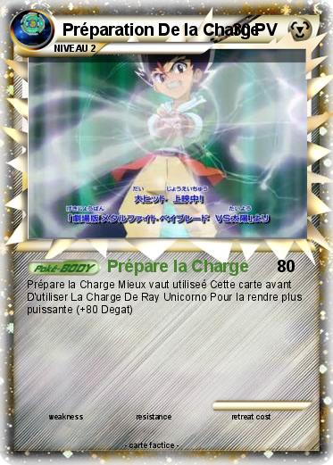 Pokemon Préparation De la Charge