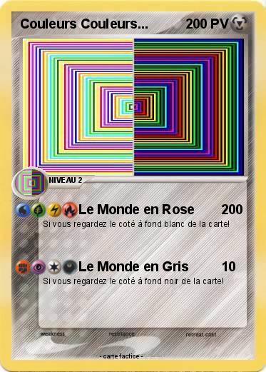 Pokemon Couleurs Couleurs...