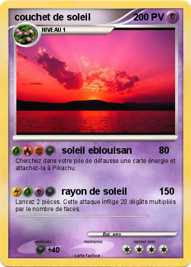 Pokemon couchet de soleil