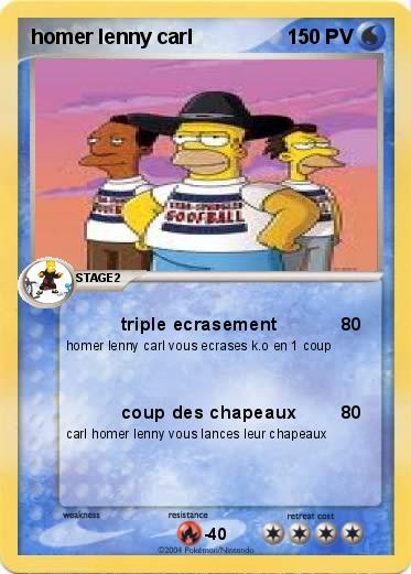 Pokemon homer lenny carl