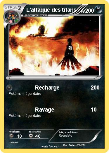 Pokemon L'attaque des titans