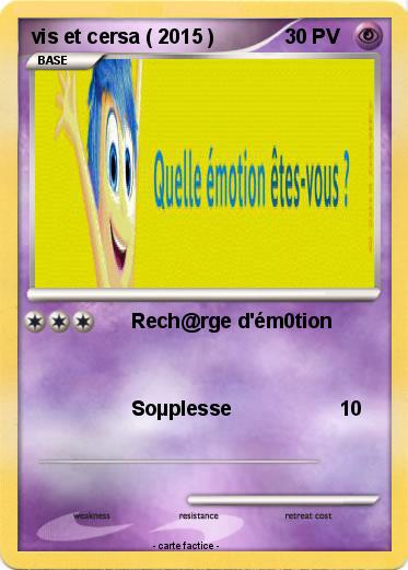 Pokemon vis et cersa ( 2015 )