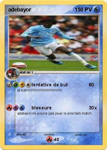 Pokemon adebayor