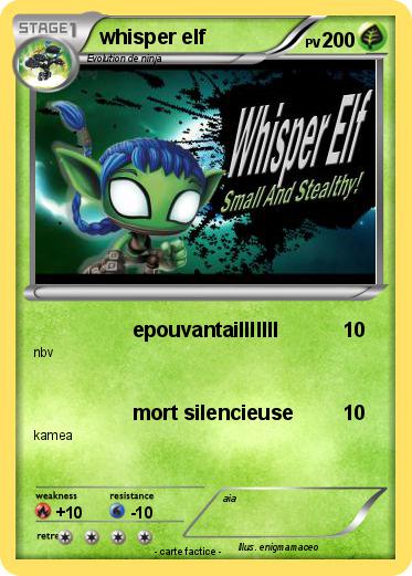 Pokemon whisper elf