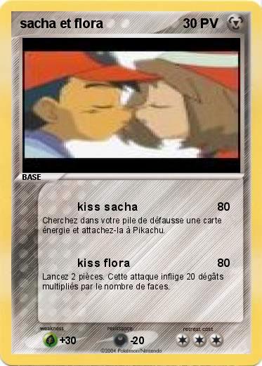 Pokemon sacha et flora