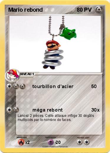 Pokemon Mario rebond