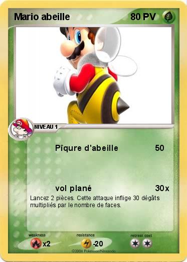 Pokemon Mario abeille