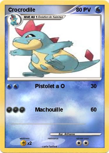 Pokemon Crocrodile