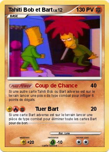 Pokemon Tahiti Bob et Bart