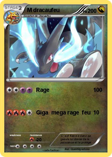 Pokemon M dracaufeu