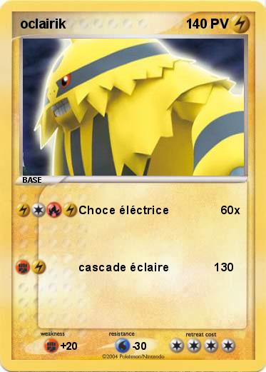 Pokemon oclairik
