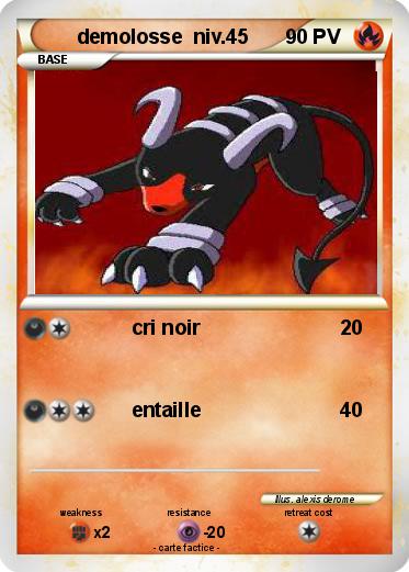 Pokemon demolosse  niv.45