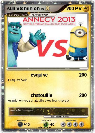 Pokemon suli VS minion