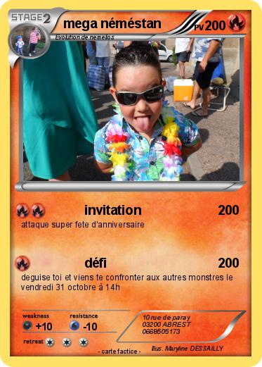 Pokemon mega néméstan