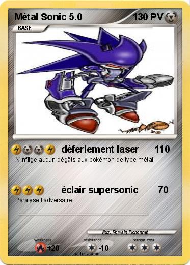 Pokemon Métal Sonic 5.0