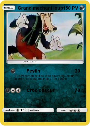 Pokemon Grand mechant loup