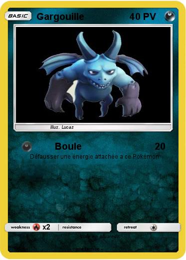 Pokemon Gargouille