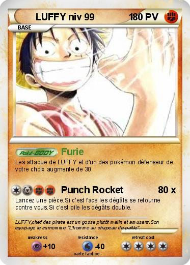 Pokemon LUFFY niv 99             1