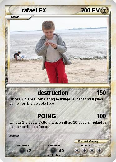 Pokemon rafael EX