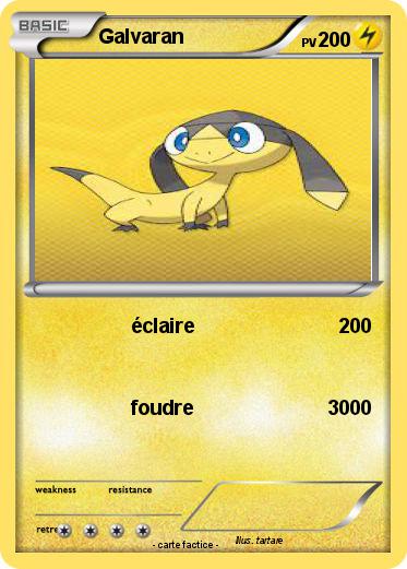 Pokemon Galvaran