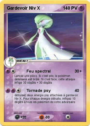 Pokemon Gardevoir Niv X