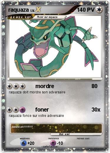 Pokemon raquaza