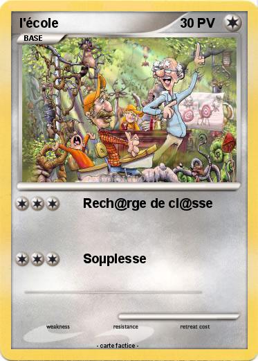 Pokemon l'école