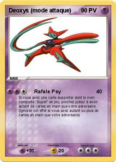 Pokemon Deoxys (mode attaque)