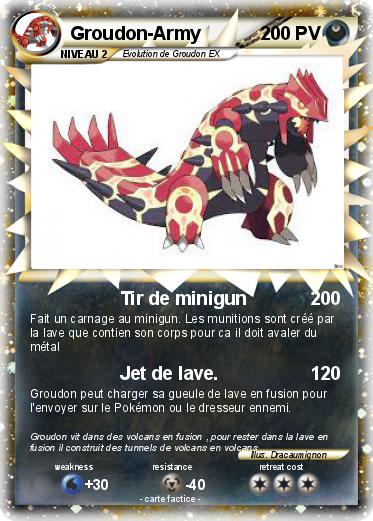 Pokemon Groudon-Army