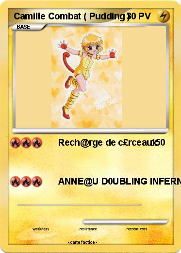 Pokemon Camille Combat ( Pudding )