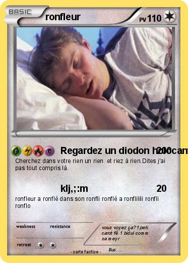 Pokemon ronfleur