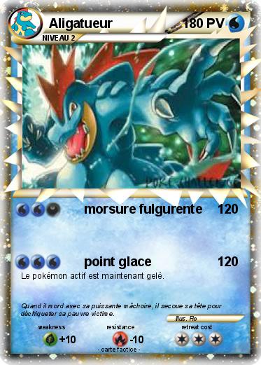 Pokemon Aligatueur