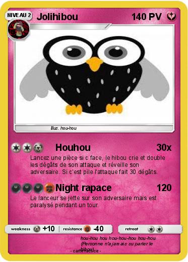 Pokemon Jolihibou