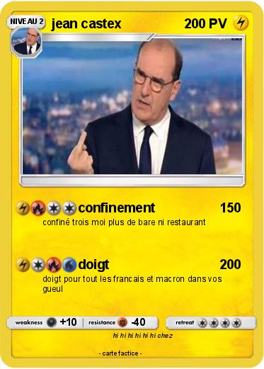 Pokemon jean castex